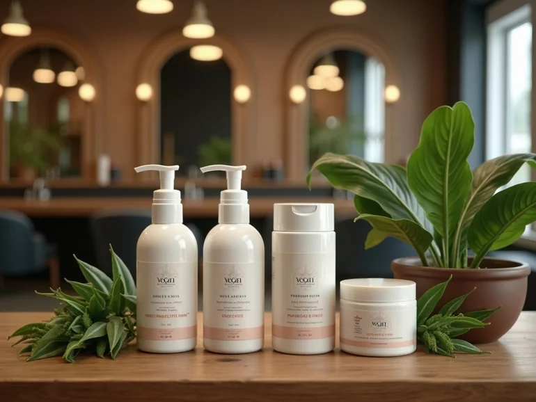 vegan hair products used in salons